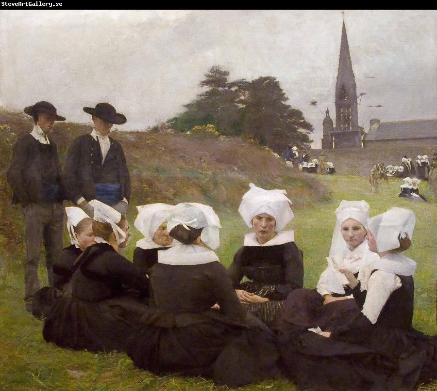 Pascal Dagnan-Bouveret Breton Women at a Pardon